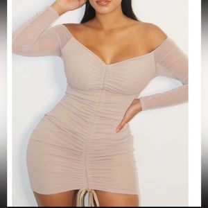 MESH BODYCON DRESS